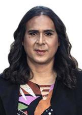 Foto de urna de Duda Salabert em 2022