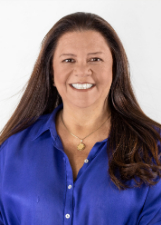 Foto de urna de Laura Carneiro em 2022